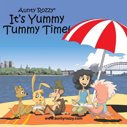 It's Yummy Tummy Time | Kids Music CD & DVD Collection by Aunty Rozzy®