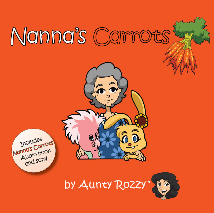 Nanna’s Carrots | Softcover + CD, Hardcover + CD, Ebook, Poster & Ultimate Bundle