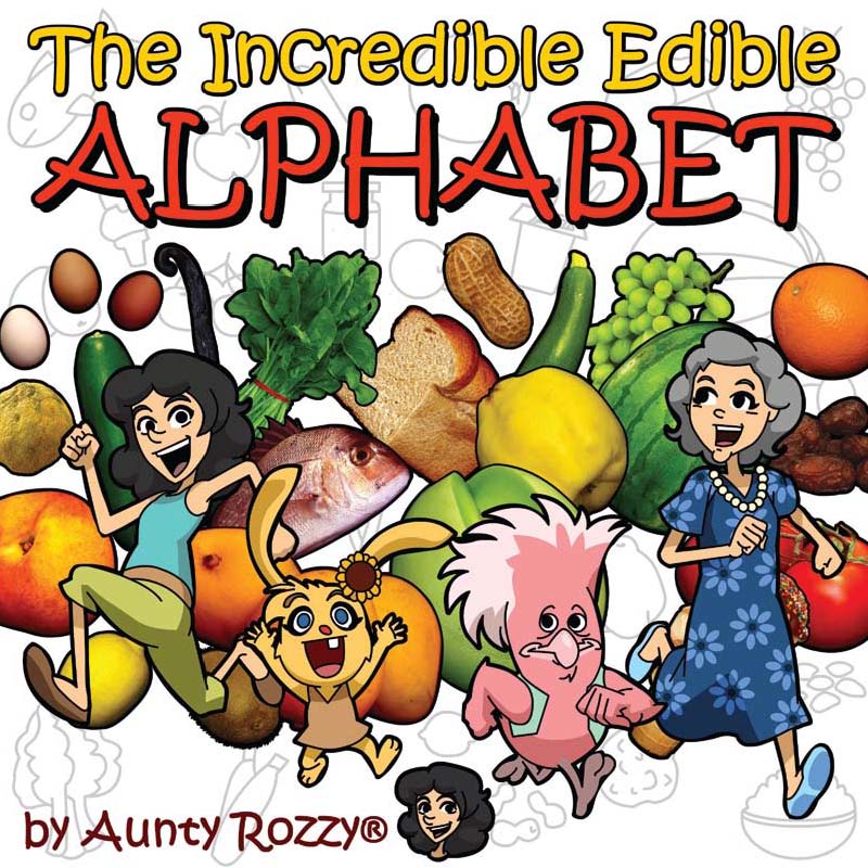 The Incredible Edible Alphabet | Hardcover + CD, Ebook, Poster & Ultimate Bundle